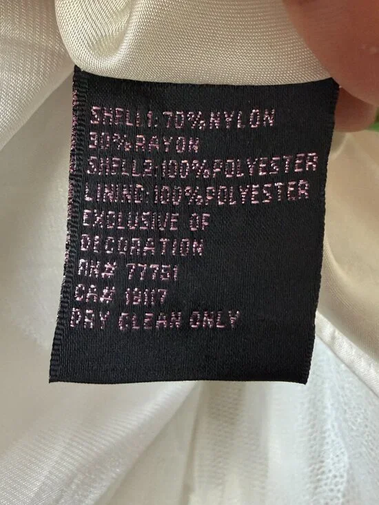 Betsey Johnson Strapless Black White Lace Tulle Mini Dress Size XS - Picture 4 of 4